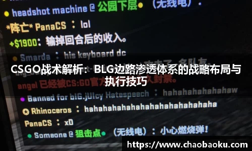 CSGO战术解析：BLG边路渗透体系的战略布局与执行技巧